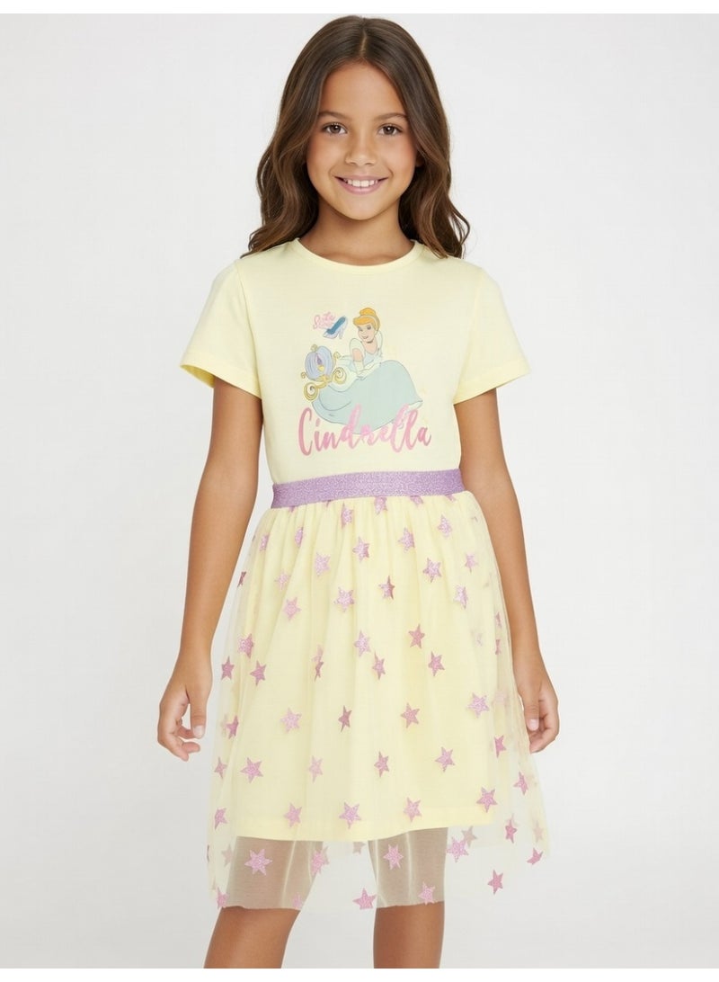 Cinderella Cendrella  | Tulle Dress | Yellow - Image 5